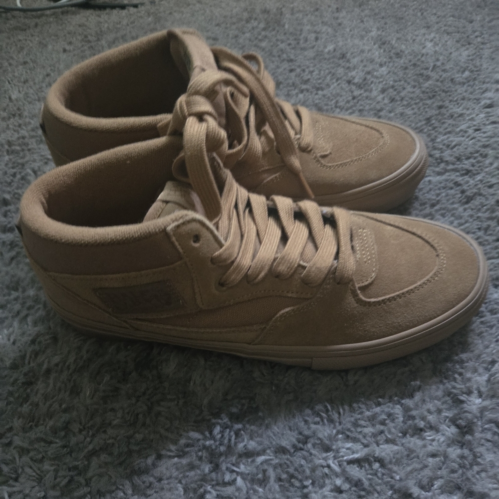 Vans Skate Half Cab Men Size 8 Brown Suede Shoes Popcush New 032026 - Picture 7 of 10